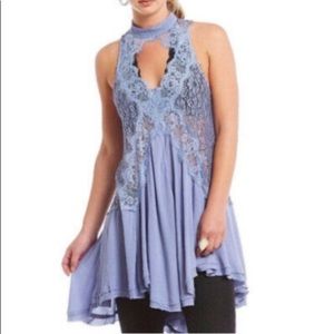 Free People Lace Tunic Small